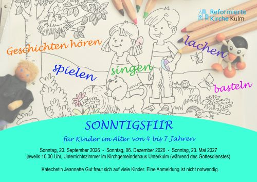 Flyer Sonntigsfiir